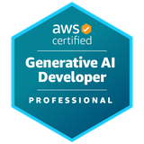 AWS Certified Generative AI Developer &ndash; Professional